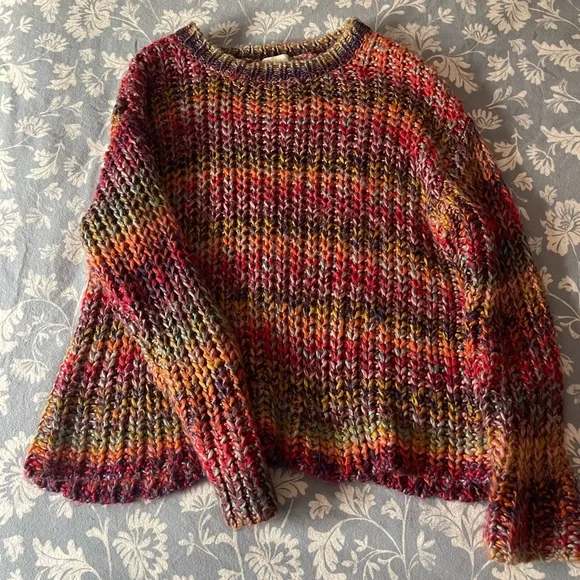 rainbow knit sweater - Picture 5 of 5